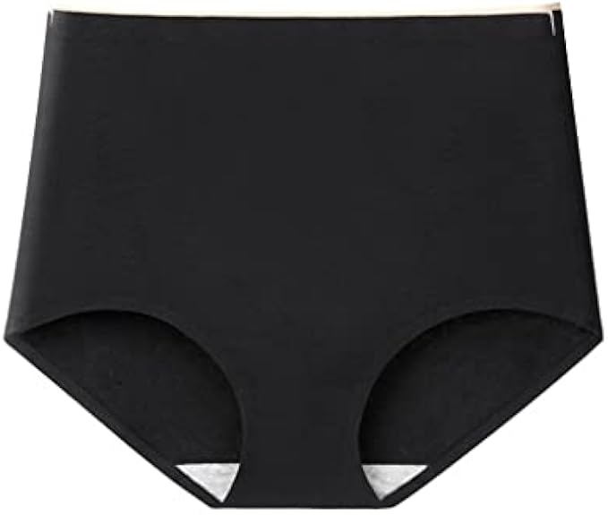 YFFZD High-Waisted Women's Underwear Cotton Plus Size Seamless Panties Breathable Underwear Women's Briefs (Color : D, Size : X-Large)