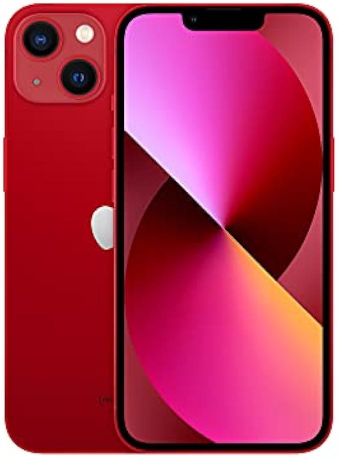 iPhone 13, 128GB, Product Red - Unlocked (Renewed Premium)