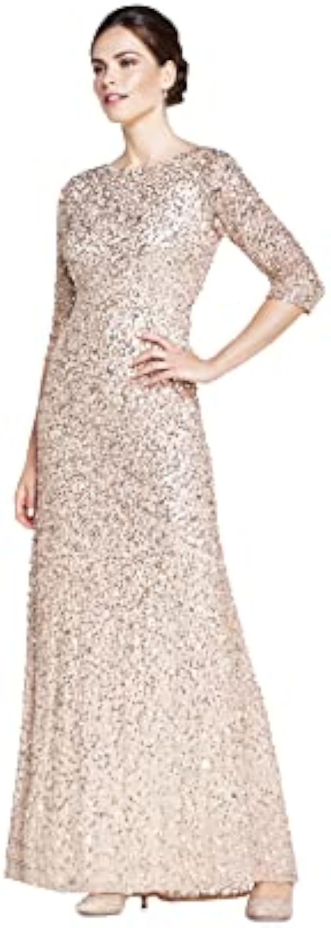 Adrianna Papell Women's Beaded Gown