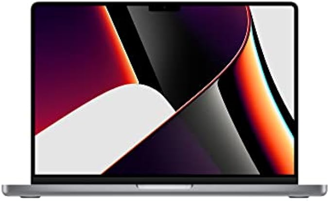 Late 2021 Apple MacBook Pro with Apple M1 Pro chip (14 inch, 16GB RAM, 1TB SSD) Space Gray (Renewed)