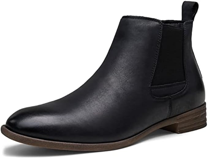 Jousen Men's Suede Chelsea Boots