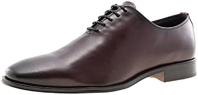 JUMP New York Men's Monaco Leather Upper Formal Shoes | Oxford Shoes | Plain Toe Leather Oxford (Men)