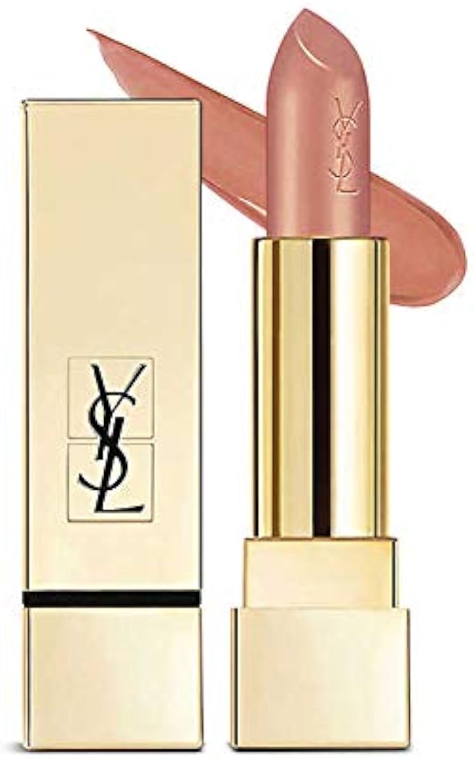 Yves Saint Laurent Rouge Pur Couture Pure Colour Satiny Radiance Lipstick for Women, 19 Fuchsia, 0.13 Ounce