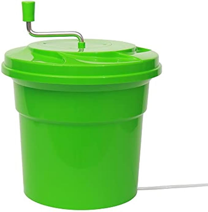 5 Gallon Large Commercial Manual Salad Spinner/Dryer