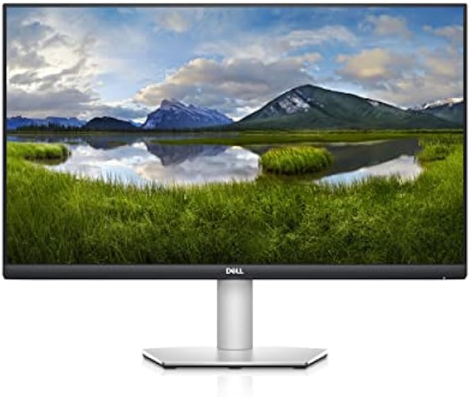 Dell S2722QC 27-inch 4K USB-C Monitor - UHD (3840 x 2160) Display, 60Hz Refresh Rate, 8MS Grey-to-Grey Response Time (Normal Mode), Built-in Dual 3W Speakers, 1.07 Billion Colors - Platinum Silver