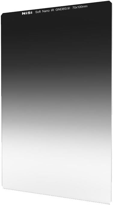 NiSi NIP-70-SGND0.9 NiSi ND Filter with Soft Grade, 70x100mm, 0.9, Black