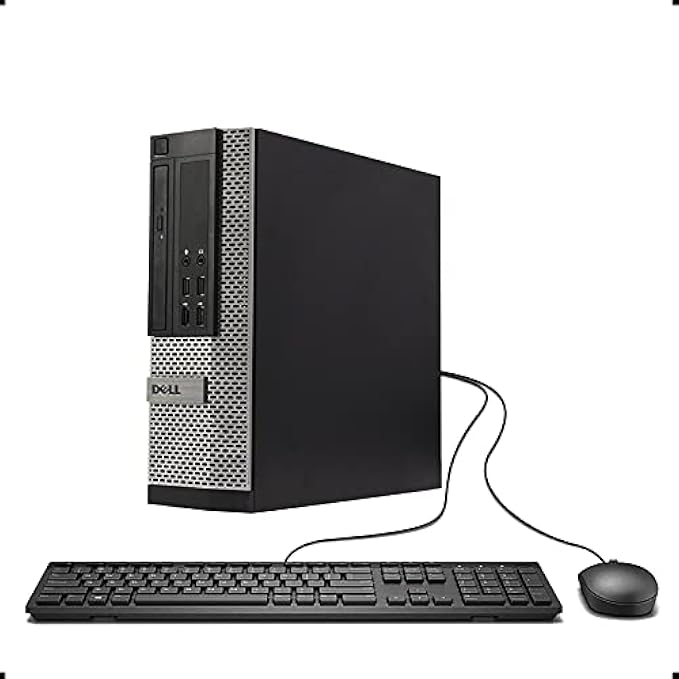 Dell Optiplex 9020 Small Form Factor Desktop with Intel Core i7-4770 Upto 3.9GHz, HD Graphics 4600 4K Support, 32GB RAM, 1TB SSD, DisplayPort, HDMI, Wi-Fi, Bluetooth - Windows 10 Pro (Renewed)