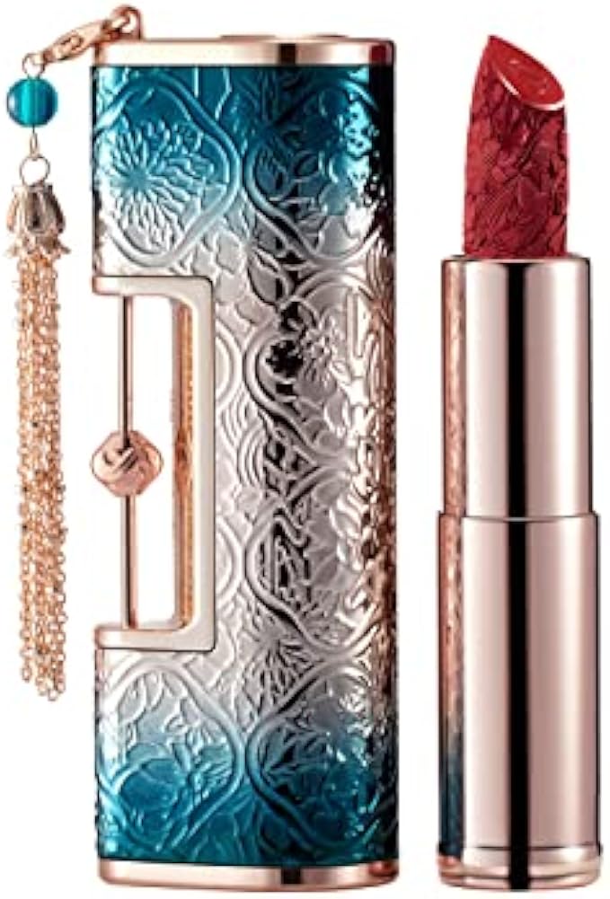 FLORASIS Blooming Rouge Love Lock Lipstick Long-Lasting Sculpting Lipstick Misty Matte Finish Lightweight Nourishing for Everyday Use (M1314 Together Forever)