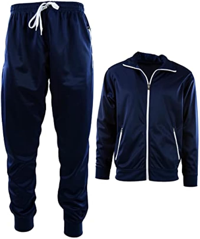 ChoiceApparel Mens Athletic 2 Piece Tracksuit Set
