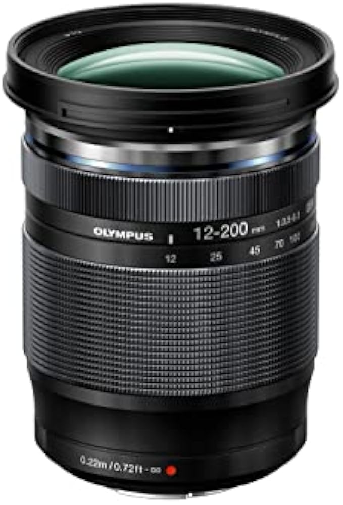 OM SYSTEM OLYMPUS M.Zuiko Digital 12-200mm F3.5-6.3 For Micro Four Thirds System Camera, Outdoor 16.6x Powerful Zoom, Weather Sealed Design