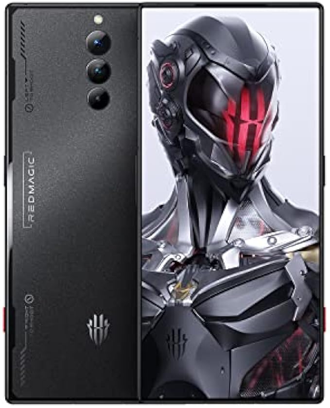 REDMAGIC 8 Pro Smartphone 5G, 120Hz Gaming Phone, 6.8" Full Screen, Under Display Camera, 6000mAh Android Phone, Snapdragon 8 Gen 2, 12+256GB, 65W Charger, Dual-Sim, US Unlocked Cell Phone Black