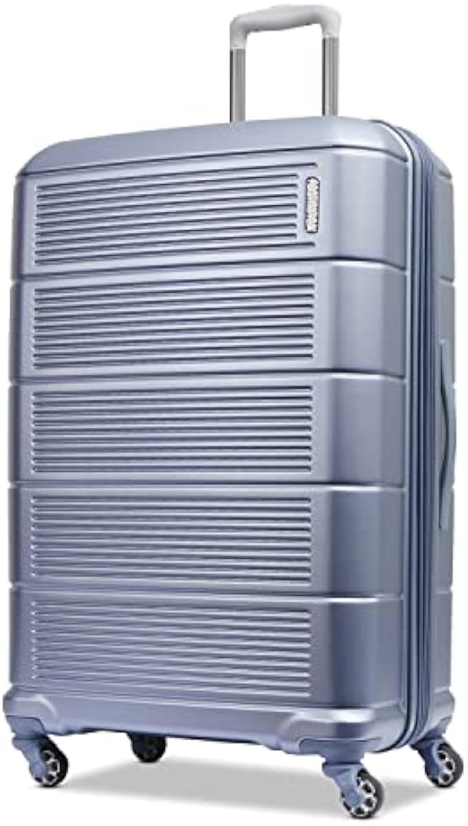 American Tourister Stratum 2.0 Expandable Hardside Luggage with Spinner Wheels, 28" SPINNER, Slate Blue