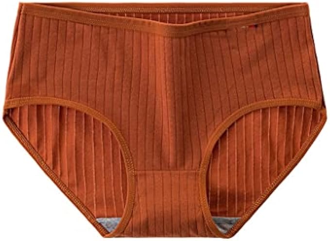 YFFZD Women's Cotton Underwear Seamless Panties Women's Breathable Panties Girls Underwear Panties (Color : E, Size : X-Large)