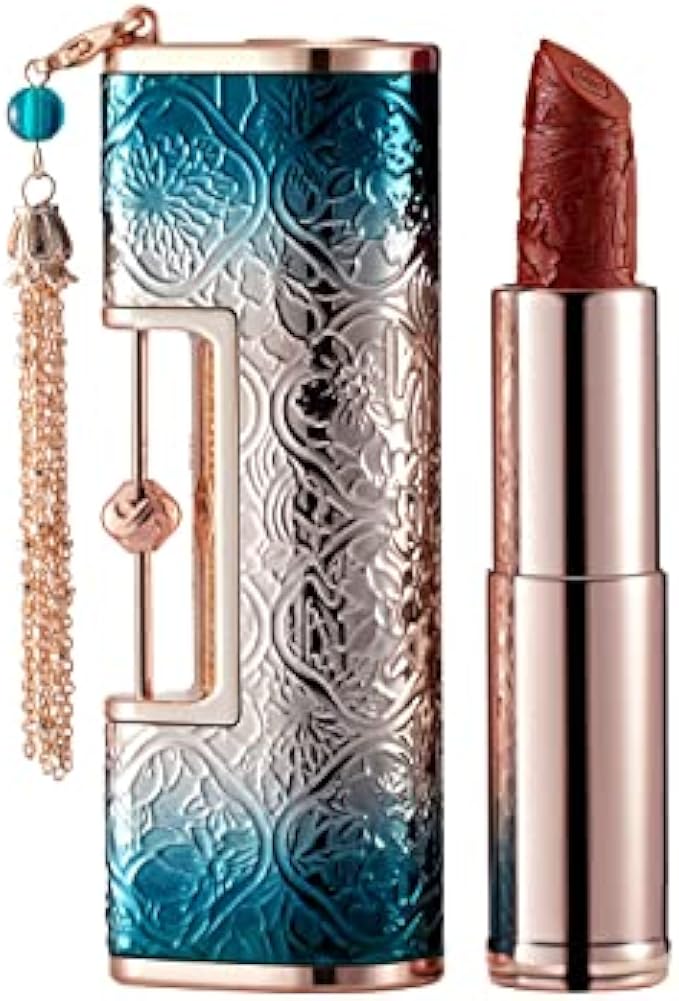 FLORASIS Blooming Rouge Love Lock Lipstick Long-Lasting Sculpting Lipstick Misty Matte Finish Lightweight Nourishing for Everyday Use (M2525 Terracotta Romance)