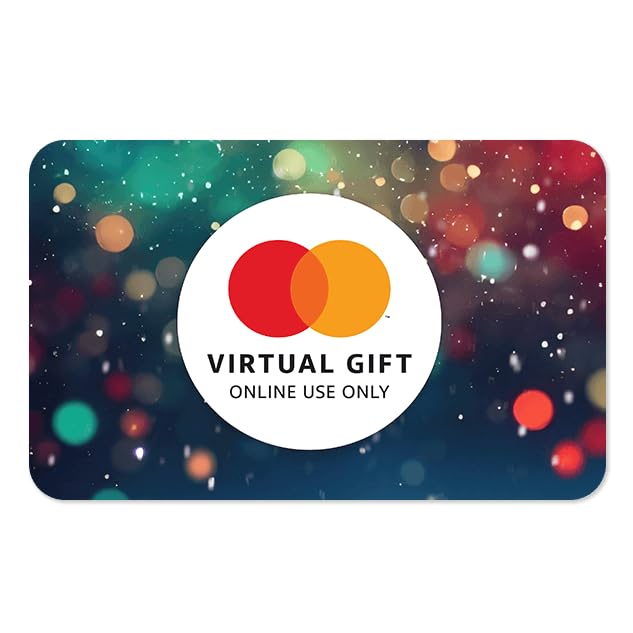 Mastercard Virtual $25 eGift Card (plus $3.95 purchase fee) – For Online Use Only