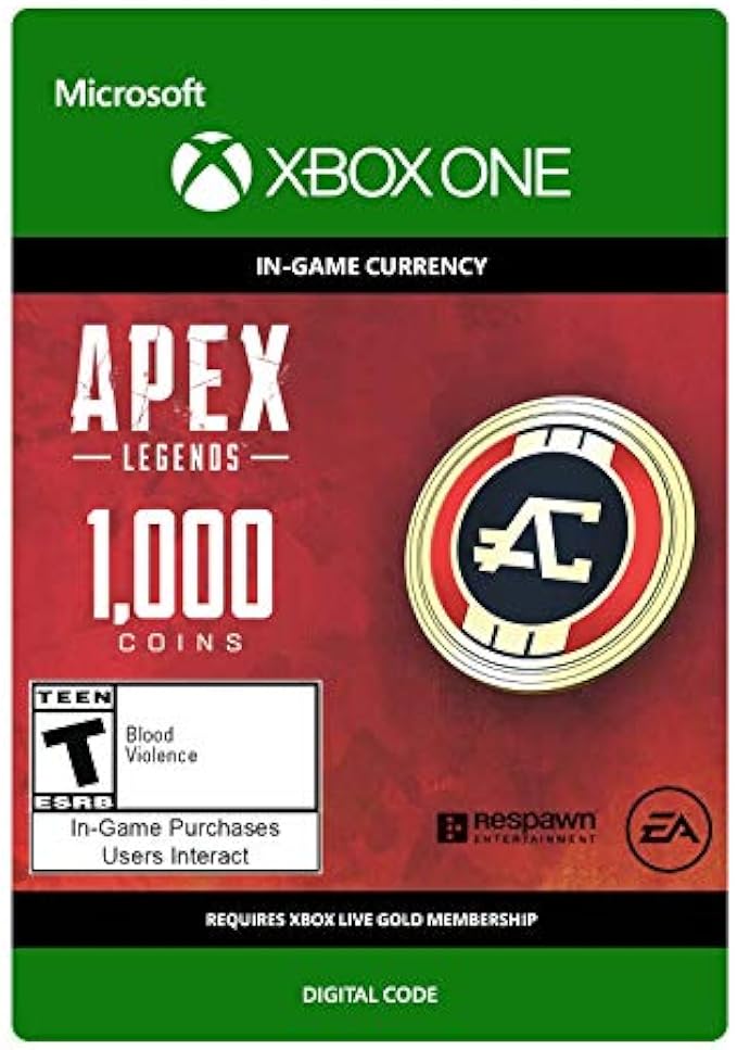 APEX Legends: 1000 Coins - Xbox One [Digital Code]