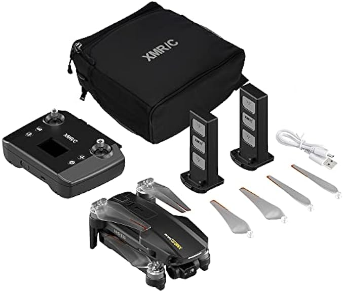 Drones with Camera for Adults 4K, M10 Ultra Drone, 3-Axis Gimbal EIS Anti-Shake Drone with Camera, Max 12000ft 4K Video Transmission, 4km Long Control Range Brushless Motor Drones with GPS Return Home