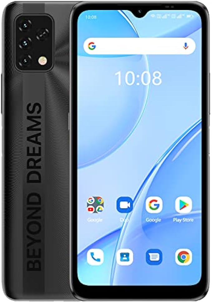 UMIDIGI Power 5s 4/64GB Unlocked Cell Phone,4G Dual sim Android 11 Smartphone, 6150mAh Battery, 256G Expandable Mobile Phones, 6.53" HD Display Plus 16MP AI Triple Camera Straight Talk Phone.