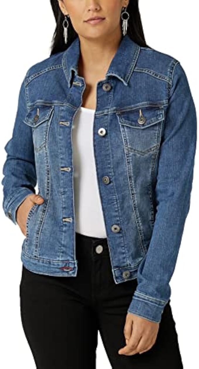 Wrangler Authentics Women's Stretch Denim Jacket