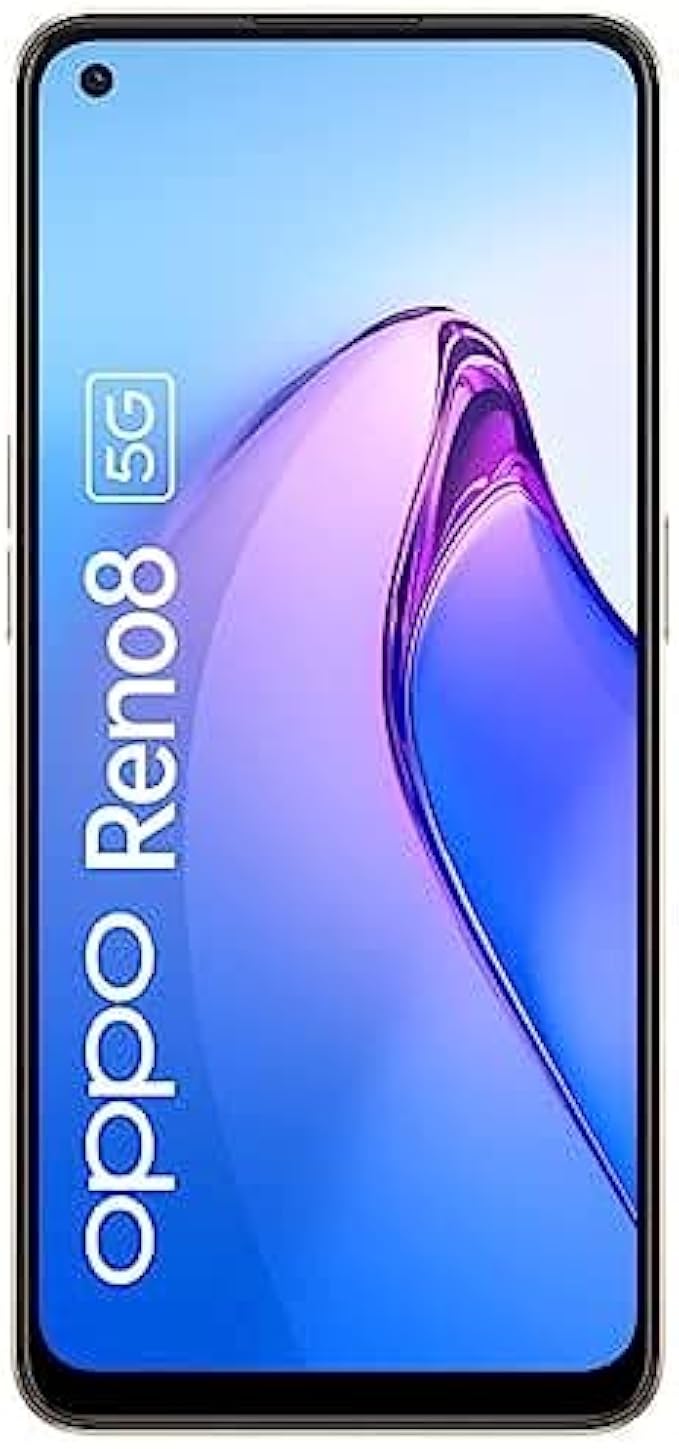 OPPO Reno 8 Dual-Sim 256GB ROM + 8GB RAM (GSM only | No CDMA) Factory Unlocked 5G Smartphone (Shimmer Gold) - International Version