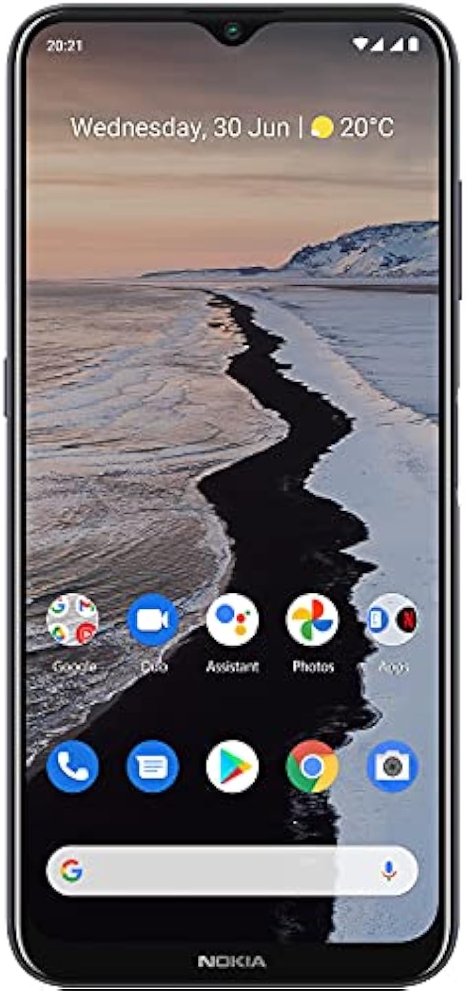 Nokia G10 | Android 11 | Unlocked Smartphone | 3-Day Battery | Dual SIM | US Version | 3/32GB | 6.52-Inch Screen | 13MP Triple Camera | Polar Night