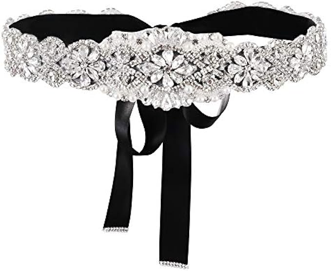 Bridal Belt for Women Dress,Wedding Dress Belt for Bride Crystal Rhinestone Sash Wedding Belt