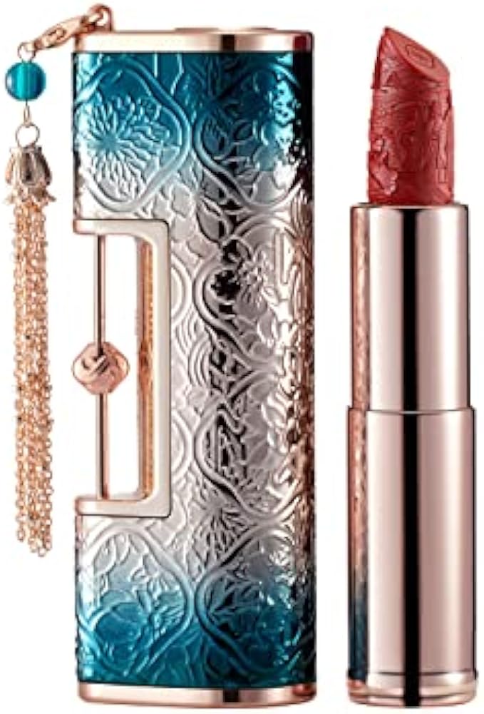 FLORASIS Blooming Rouge Love Lock Lipstick Long-Lasting Sculpting Lipstick Misty Matte Finish Lightweight Nourishing for Everyday Use (M3334 Eternal Love)