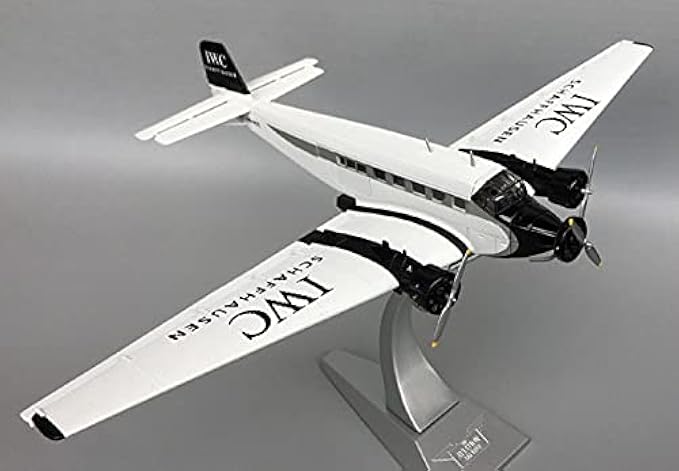 for Corgi JUNKERS Ju-52/3mg4e HB-HOS for IWC for SCHAFFHAUSEN Sponsorship Livery 1/72 diecast Plane Model Aircraft