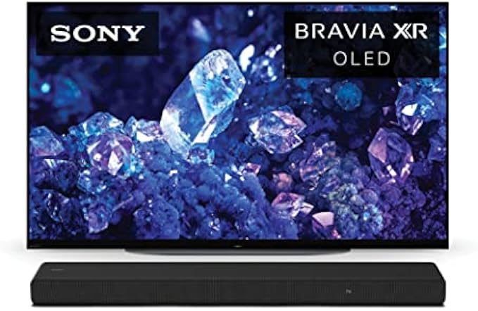 Sony 42 Inch 4K Ultra HD TV A90K Series: BRAVIA XR OLED Smart Google TV with Dolby Vision HDR and Exclusive Features for The Playstation® 5 XR42A90K- 2022 ModelwithSony HT-A3000