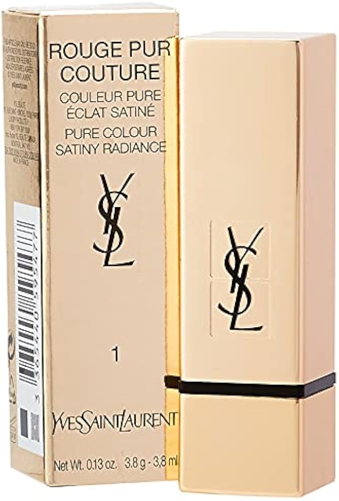 Yves Saint Laurent Rouge Pur Couture Pure Color Satiny Radiance Lipstick, Beige Etrusque, 0.13 Ounce