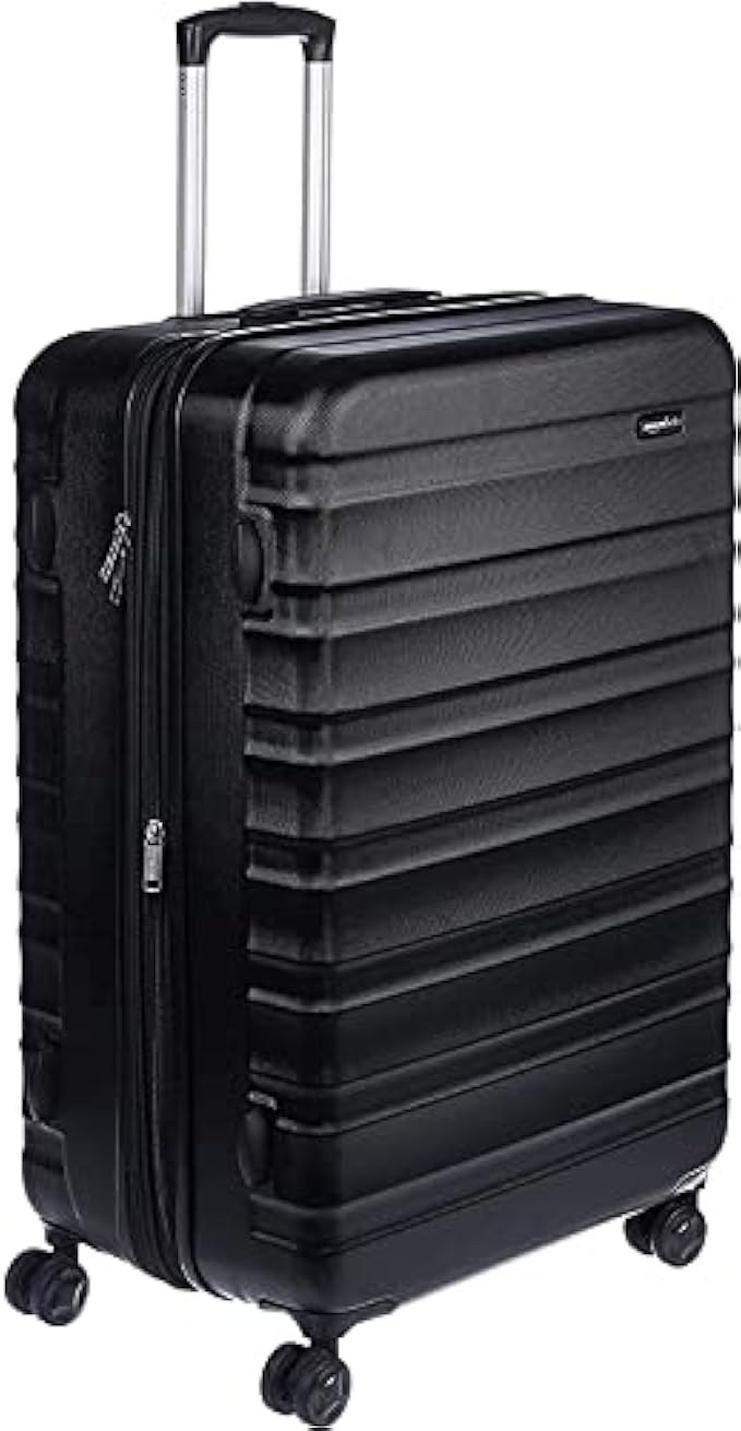 Amazon Basics 30-Inch Hardside Spinner, Black