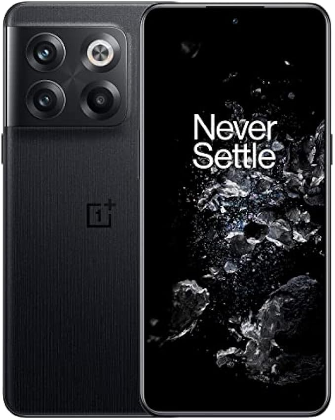 OnePlus 10T | Moonstone Black | 5G Unlocked Android Smartphone U.S Version | 16GB RAM+256GB Storage | 120Hz Fluid AMOLED Display | Triple Camera 50+8+2MP, 16MP | 125W SuperVOOC Charging (CPH2417)