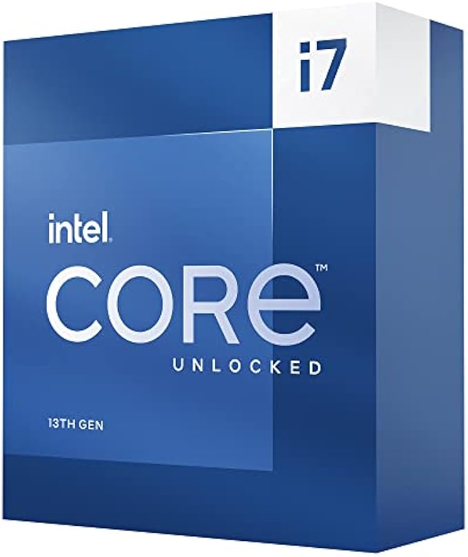 Intel Core i7-13700K Desktop Processor 16 cores (8 P-cores + 8 E-cores) 30M Cache, up to 5.4 GHz