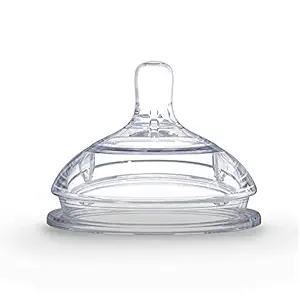 Comotomo Silicone Replacement Nipple, Fast Flow, 6+ Months, 2 Count