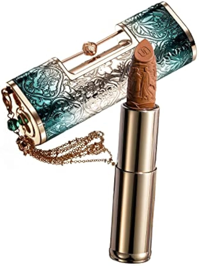 FLORASIS Blooming Rouge Love Lock Lipstick Long-Lasting Sculpting Lipstick Misty Matte Finish Lightweight Nourishing for Everyday Use (M1888 Fuchsia Fame)