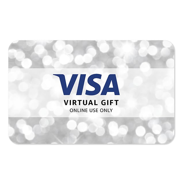 Visa Virtual $25 eGift Card (plus $3.95 Purchase Fee) - For Online Use Only