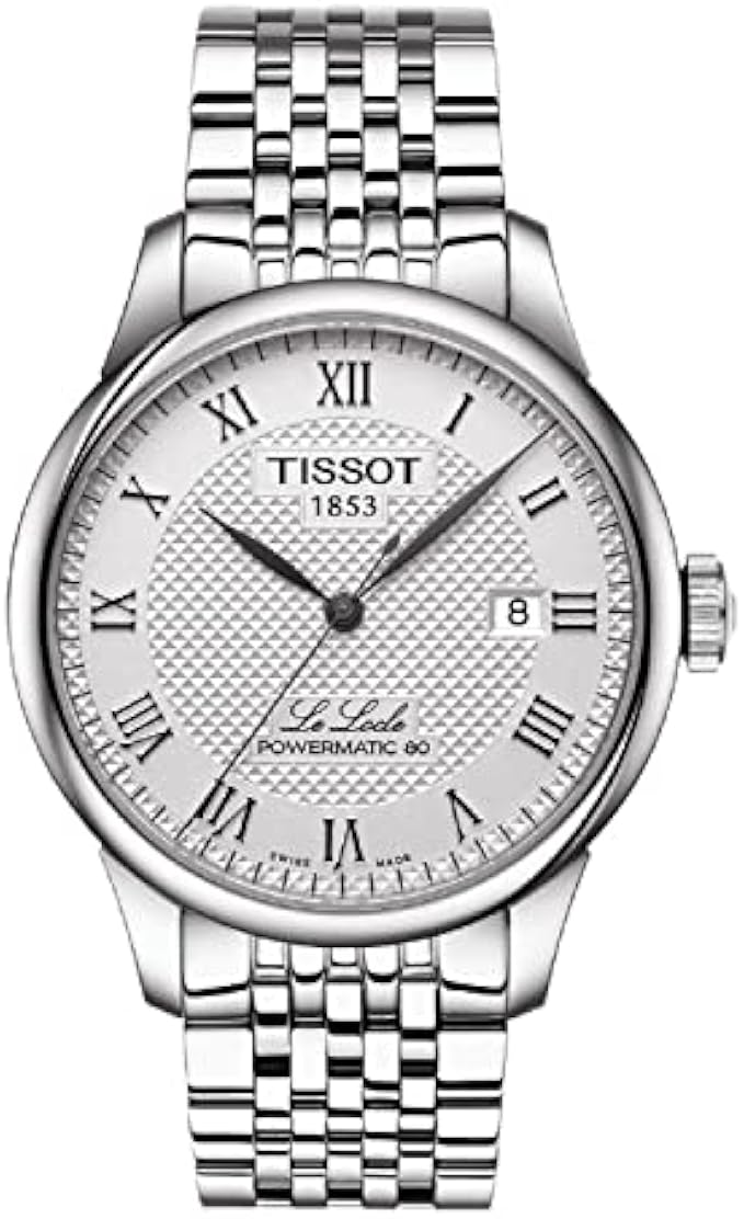 Tissot Mens Le Locle Stainless Steel Dress Watch