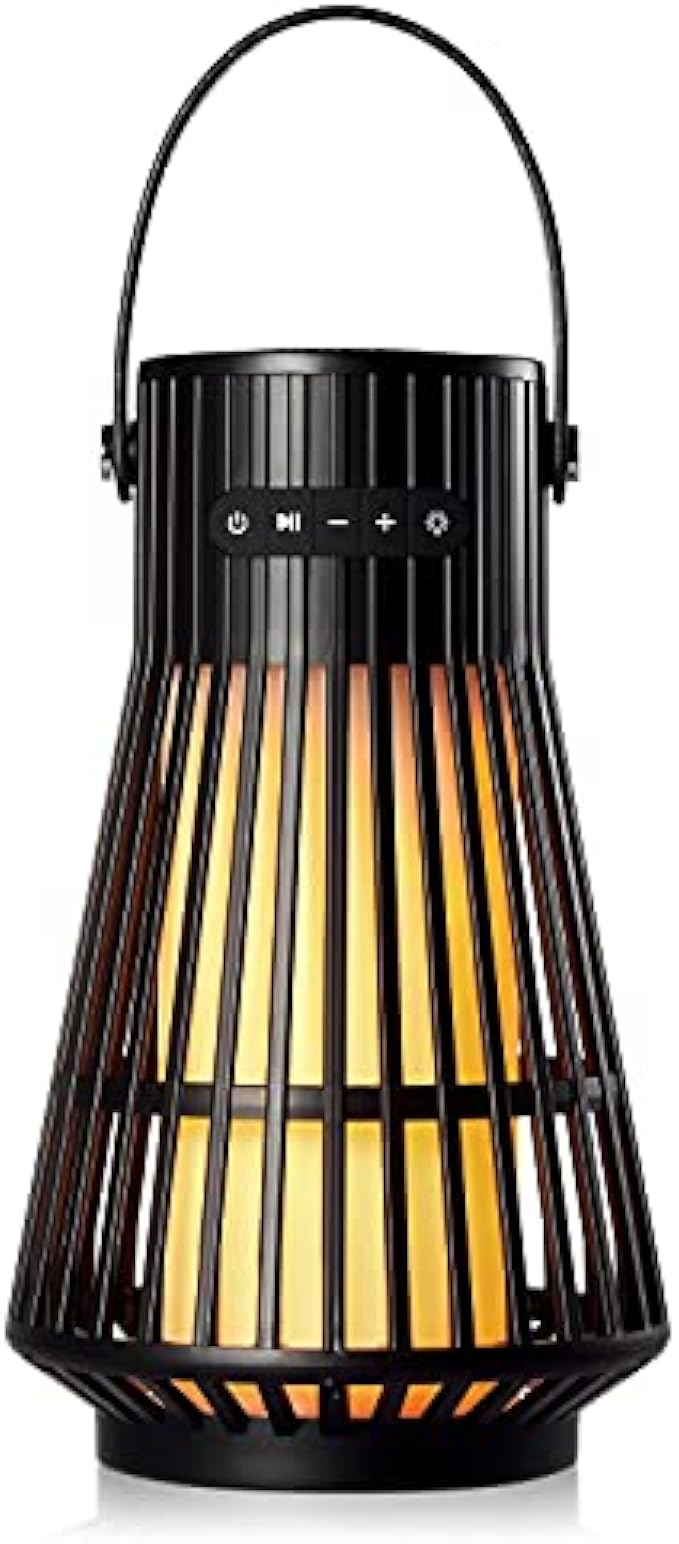 Outdoor Bluetooth Speaker, DIKAOU Torch Light Waterproof Speaker, Gifts for Men Dad, Lantern Speaker Built in BT5.0 for Party, Yard,Camping and Patio Decoration