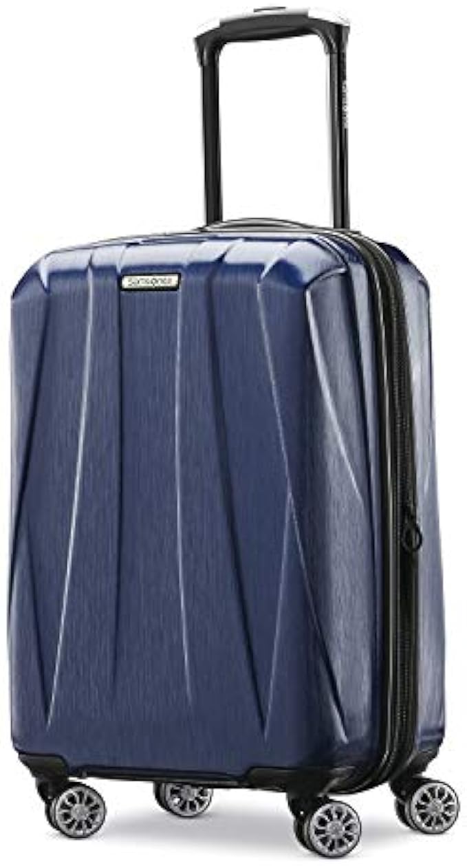 Samsonite Centric 2 Hardside Expandable Luggage with Spinners, True Navy, Carry-On 20-Inch