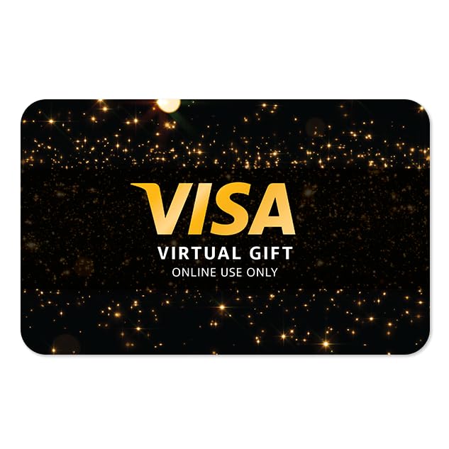 Visa Virtual $50 eGift Card (plus $4.95 Purchase Fee) - For Online Use Only