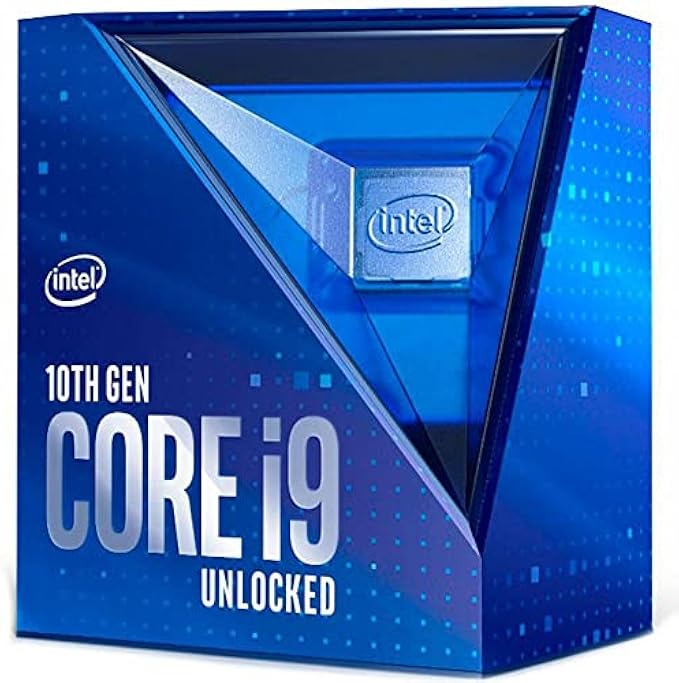 Intel Core i9-10900K Desktop Processor 10 Cores up to 5.3 GHz Unlocked  LGA1200 (Intel 400 Series Chipset) 125W