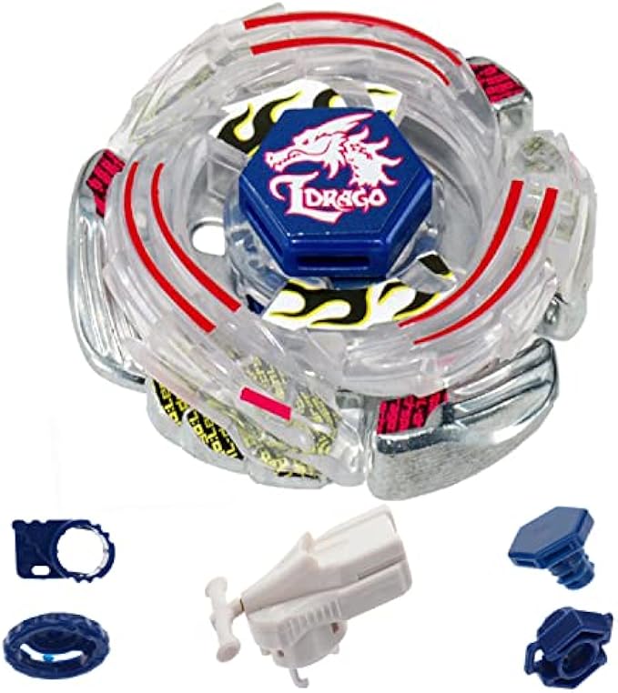 Jap-こまおもちゃ Gyro Metal Precision Gyroscope Anti-Gravity Spinner Top Toy for Kids and Adults with Launchers and Box-BB43