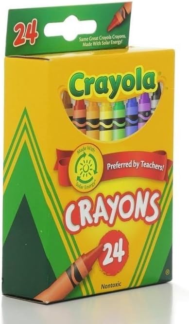 Crayola Classic Color Pack Crayons, 24Count, (Pack of 4)