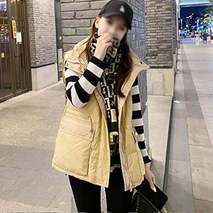 WXBDD Autumn and Winter Undershirt Female Short Section Small Regular Standing Collar Down Undershirt Fashion Warm Jacket (Color : White-Dinosaur Doodle4, Size : Medium)