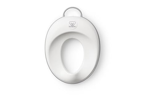 BABYBJORN Toilet Trainer, White/Gray, 1 Count (Pack of 1)