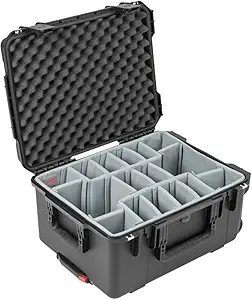 SKB Cases 3i-2015-10PT iSeries Professional Camera Case, Black/Gray