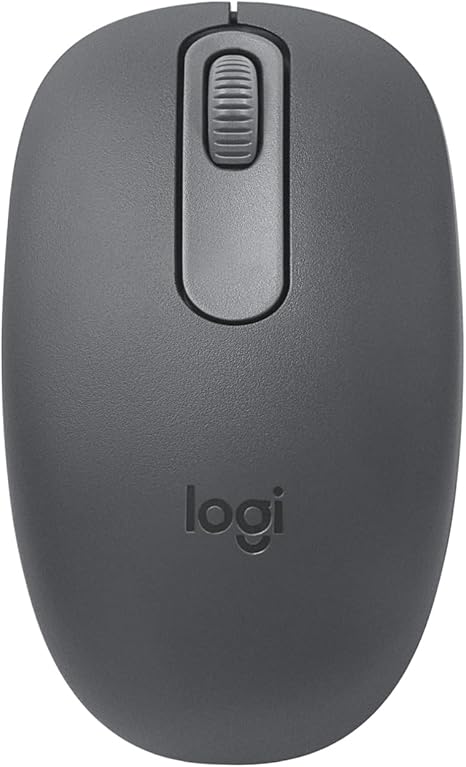 Logitech M196 Bluetooth Wireless Mouse, Compact and Portable Mouse for Laptops, Tablets and More, 12-Month Battery, Smooth Tracking, Compatible with PC and Mac, Windows and macOS - Graphite