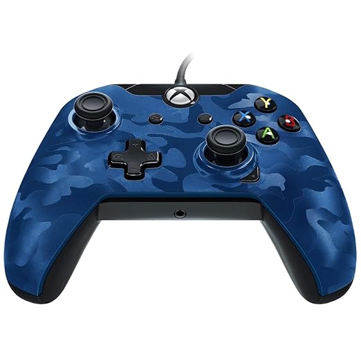 PDP Gaming Wired Controller: Revenant Blue - Xbox