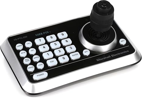 ELECTRONICS VS-PTC-200 Compact PTZ Camera Controller, Black