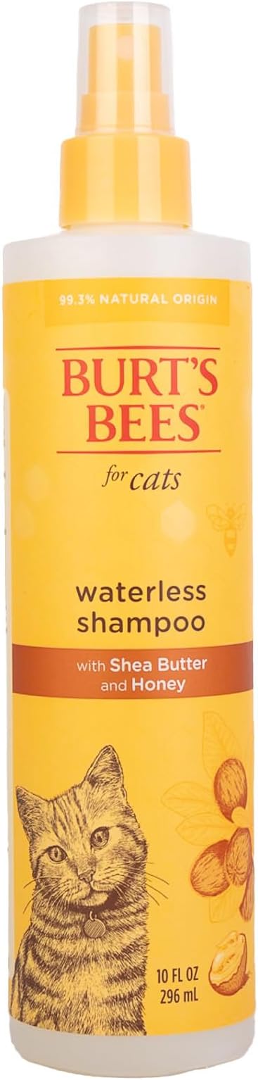 Burt's Bees for Pets for Cats Waterless Shampoo with Apple & Honey, Cats (FF7297)